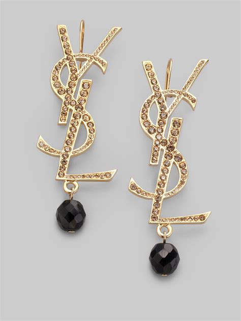 ysl call me earrings|YSL st laurent earrings.